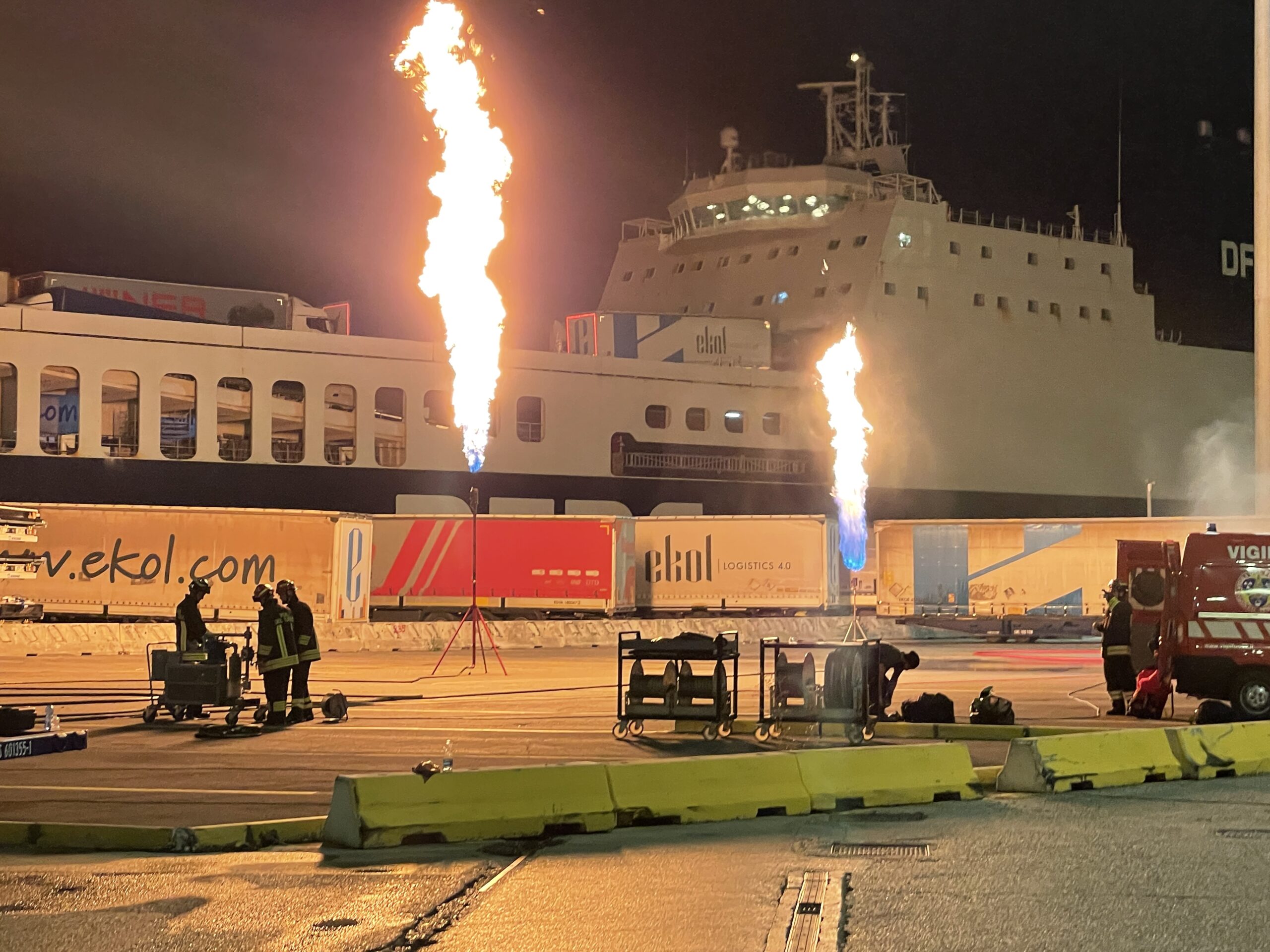 Incidente merci pericolose – Fuoriuscita di gas propano da una tank container al Porto di Trieste